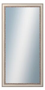 DANTIK - Zrkadlo v rámu, rozmer s rámom 50x100 cm z lišty PROVENCE biela (2652)