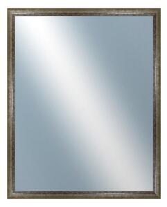 DANTIK - Zrkadlo v rámu, rozmer s rámom 80x100 cm z lišty NEVIS zelená (3054)
