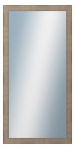 DANTIK - Zrkadlo v rámu, rozmer s rámom 50x100 cm z lišty ANDRÉ veľká bronz (3159)