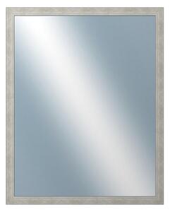 DANTIK - Zrkadlo v rámu, rozmer s rámom 80x100 cm z lišty ANDRÉ veľká strieborná (3157)