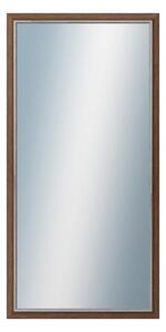 DANTIK - Zrkadlo v rámu, rozmer s rámom 50x100 cm z lišty TAIGA hnedá (3107)