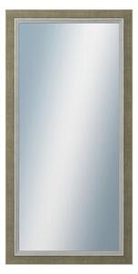 DANTIK - Zrkadlo v rámu, rozmer s rámom 50x100 cm z lišty AMALFI zelená (3115)