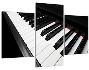 Obraz klávesov piána (90x60 cm)