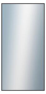 DANTIK - Zrkadlo v rámu, rozmer s rámom 50x100 cm z lišty Hliník hnedá (7001022)