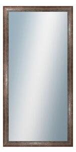 DANTIK - Zrkadlo v rámu, rozmer s rámom 50x100 cm z lišty NEVIS červená (3051)