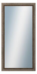 DANTIK - Zrkadlo v rámu, rozmer s rámom 50x100 cm z lišty CARRARA žltá (2895)