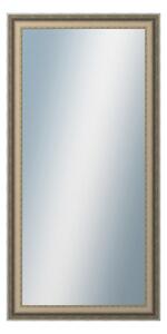 DANTIK - Zrkadlo v rámu, rozmer s rámom 50x100 cm z lišty DOPRODEJMETAL AG prehnutá veľká (3025)