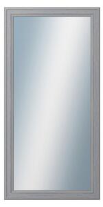 DANTIK - Zrkadlo v rámu, rozmer s rámom 50x100 cm z lišty STEP šedá (3019)