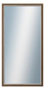 DANTIK - Zrkadlo v rámu, rozmer s rámom 50x100 cm z lišty TAIGA sv.hnedá (3106)