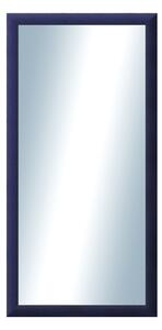 DANTIK - Zrkadlo v rámu, rozmer s rámom 50x100 cm z lišty LEDVINKA modrá (1444)