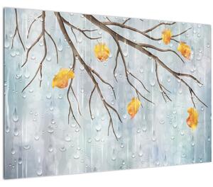 Obraz - Daždivý jeseň (90x60 cm)