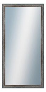 DANTIK - Zrkadlo v rámu, rozmer s rámom 50x100 cm z lišty NEVIS modrá (3052)