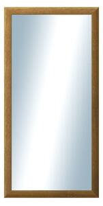Zrkadlo v rámu Dantik rozmer s rámom 50x100 cm z lišty LEDVINKA hnedá (1441)