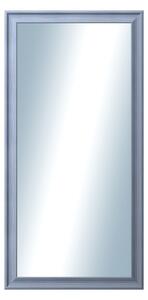 DANTIK - Zrkadlo v rámu, rozmer s rámom 50x100 cm z lišty KOSTELNÍ malá modrá (3166)