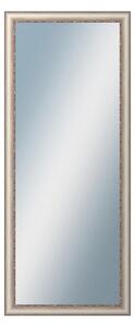 DANTIK - Zrkadlo v rámu, rozmer s rámom 50x120 cm z lišty PROVENCE biela (2652)
