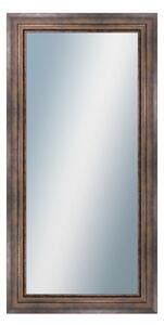 DANTIK - Zrkadlo v rámu, rozmer s rámom 50x100 cm z lišty TRITON široký meď (2951)