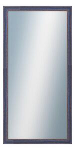 DANTIK - Zrkadlo v rámu, rozmer s rámom 50x100 cm z lišty LYON modrá (2668)