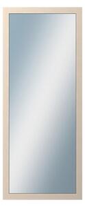 DANTIK - Zrkadlo v rámu, rozmer s rámom 50x120 cm z lišty 4020 biela prederaná (2766)