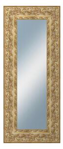 DANTIK - Zrkadlo v rámu, rozmer s rámom 50x120 cm z lišty KŘÍDLO ozdobné zlaté (2890)