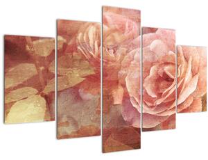 Obraz ruží (150x105 cm)