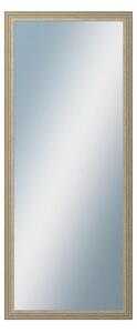 DANTIK - Zrkadlo v rámu, rozmer s rámom 50x120 cm z lišty LYON strieborná (2704)