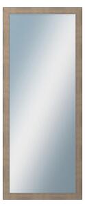DANTIK - Zrkadlo v rámu, rozmer s rámom 50x120 cm z lišty ANDRÉ veľká bronz (3159)