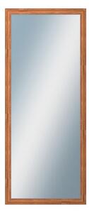 DANTIK - Zrkadlo v rámu, rozmer s rámom 50x120 cm z lišty LYON hnedá (2750)