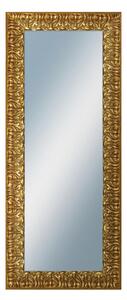 DANTIK - Zrkadlo v rámu, rozmer s rámom 50x120 cm z lišty ZVRATNÁ ozdobná zlatá (2888)