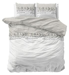 Elegantné posteľné sivé obliečky LUXURY RESORT 200 x 220 cm Béžová