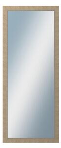 DANTIK - Zrkadlo v rámu, rozmer s rámom 50x120 cm z lišty Golf Champagne (2490)