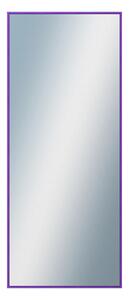 DANTIK - Zrkadlo v rámu, rozmer s rámom 50x120 cm z lišty Hliník modrá m. (7002242)