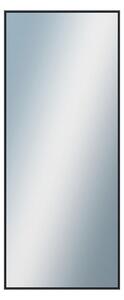 DANTIK - Zrkadlo v rámu, rozmer s rámom 50x120 cm z lišty Hliník čierna (7002021)