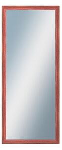 DANTIK - Zrkadlo v rámu, rozmer s rámom 50x120 cm z lišty LYON červená (2707)
