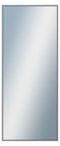 DANTIK - Zrkadlo v rámu, rozmer s rámom 50x120 cm z lišty Hliník šedá (7002006)