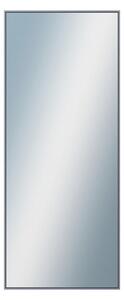 DANTIK - Zrkadlo v rámu, rozmer s rámom 50x120 cm z lišty Hliník platina (7002019)