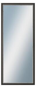 DANTIK - Zrkadlo v rámu, rozmer s rámom 50x120 cm z lišty TAIGA čierna (3108)
