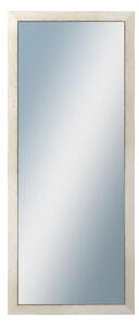 DANTIK - Zrkadlo v rámu, rozmer s rámom 50x120 cm z lišty RETRO biela (2531)