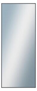 DANTIK - Zrkadlo v rámu, rozmer s rámom 50x120 cm z lišty Hliník platina (7003019)