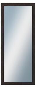 DANTIK - Zrkadlo v rámu, rozmer s rámom 50x120 cm z lišty RETRO čierna (2528)