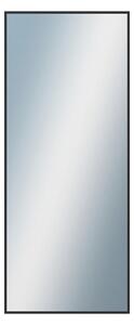 DANTIK - Zrkadlo v rámu, rozmer s rámom 50x120 cm z lišty Hliník čierna (7003021)