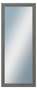DANTIK - Zrkadlo v rámu, rozmer s rámom 50x120 cm z lišty STEP tmavošedá (3021)