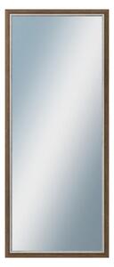 DANTIK - Zrkadlo v rámu, rozmer s rámom 50x120 cm z lišty TAIGA sv.hnedá (3106)