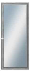 DANTIK - Zrkadlo v rámu, rozmer s rámom 50x120 cm z lišty KOSTELNÍ malá šedá (3167)