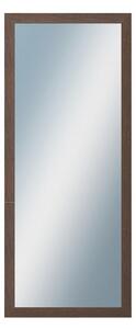 DANTIK - Zrkadlo v rámu, rozmer s rámom 50x120 cm z lišty RETRO hnedá (3144)