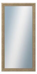 DANTIK - Zrkadlo v rámu, rozmer s rámom 60x120 cm z lišty KŘÍDLO malé zlaté patina (2774)