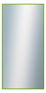 DANTIK - Zrkadlo v rámu, rozmer s rámom 60x120 cm z lišty NIELSEN zelená (7269207)