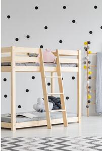 Poschodová detská posteľ z borovicového dreva 80x200 cm CLP - Adeko