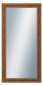 DANTIK - Zrkadlo v rámu, rozmer s rámom 60x120 cm z lišty HRAD červená (3006)