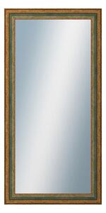 DANTIK - Zrkadlo v rámu, rozmer s rámom 60x120 cm z lišty HRAD zelená (3005)