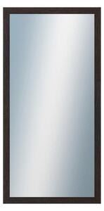DANTIK - Zrkadlo v rámu, rozmer s rámom 60x120 cm z lišty RETRO čierna (2528)